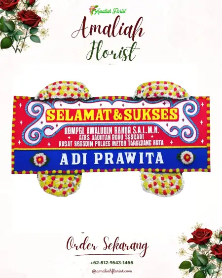Papan Bunga Ucapan Selamat Cilame